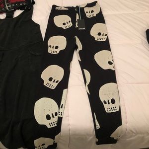 Lazy Oaf Skull Leggings